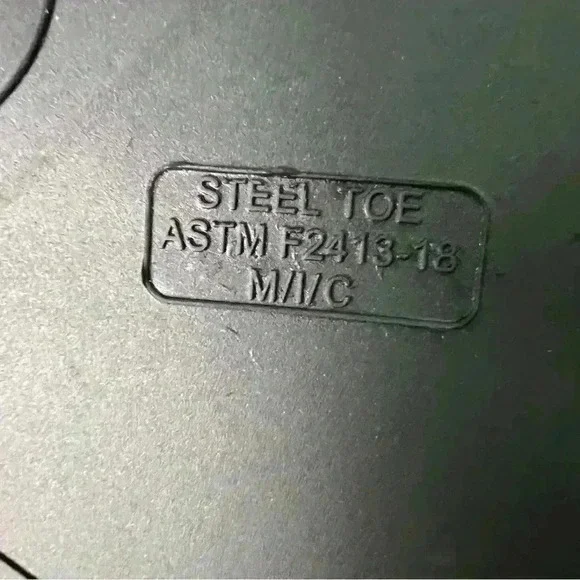 COPY - Dunlop Safety Steel Toe PVC Boots, M10 W12 Black (868-8677600.12) new nb - Picture 5 of 8